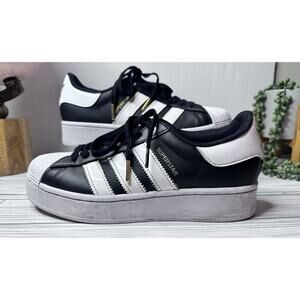 adidas gazelle silver green womens Adidas Women's Superstar Bold Cblack Owhite FV3463 – Sneaker Junkies main image 0